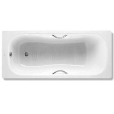 Ванна стальная Roca (Испания) Princess 170x75 см, ручки ножк