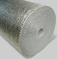 Вспененый полиэтилен фольгированный самоклейка - фомисол