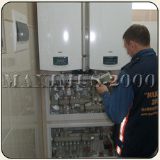 Установка газового котла с гарантией 5 лет