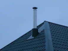 Монтаж дымохода