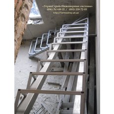 Лестницы металлические. Вентовые, прямые. Киев цены.