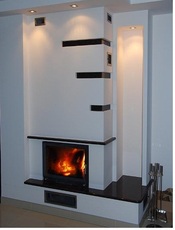 Камины на дрова, камины в частном доме, топки Тарнава