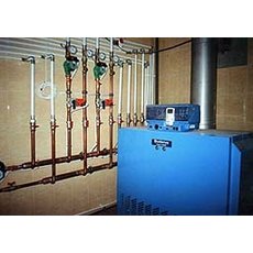 Монтаж систем отопления и водоснабжения.
