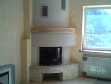 Камины, топки с водяной рубашкой