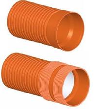 Труба гофрированная двухслойная SN8 полипропиленовая