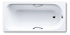 Ванна стальная Kaldewei Saniform 180x80 см, ручки, ножки