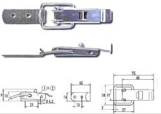 Защелка из оцинкованой стали