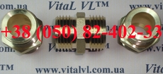 Ниппель 1/2" латунный (бочка/двухсторонний) VitaL VL™.
