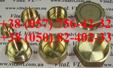 Заглушка латунная, в ассортименте, торговая марка VitaL VL™