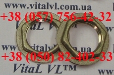 Контргайка 1/2" латунная (с буртом), VitaL VL™