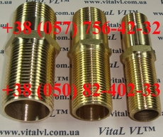 Сгон трубный 3/4" L80мм латунный от VitaL VL™