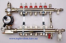 Узел теплого пола в сборе LUXOR (Италия)