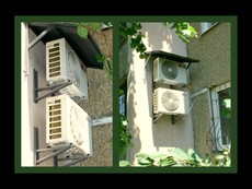 Козырёк кондиционерный