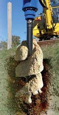 Гидробур для JCB3CX