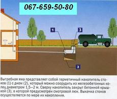 Откачка выгребных ям в Киев