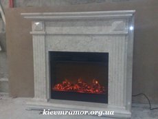 Камин из натурального камня Киев купить-низкие цены.