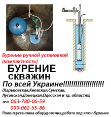 Бурим скважины под воду
