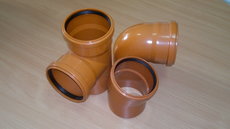 Продам фасонные детали ПВХ производство Германия FUNKE