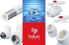 Трубы и фитинги полипропиленовые Hakan Plastik (пп, ppr)