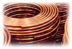 Трубка медная 1/4" 6,35мм 11,50 опт