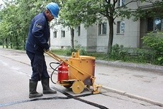 Мастика горячего применения для ремонта асфальта