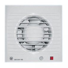 Вентилятор Soler & Palau DECOR-100C (витяжний настінний) Хар