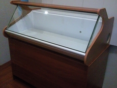 Витрина холодильная, морозильная настольная новая.