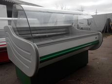 Продам бу холодильную витрину длиной- 1,5 м