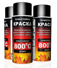 Термостійка фарба по металу.