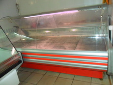 Витрины холодильные и морозильные 3шт Б/У