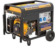 Бензиновий генератор Sadko gps-8000E.