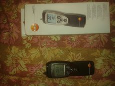 Testo 512 электронный дифманометр.