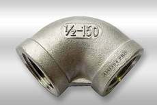Відведення 90 ° різьбовій. нержавіючий 1/2 "AISI 304