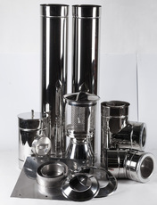 Димарі нержавіючі і комплектуючі до димоходів