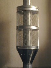 Труба з сіткою для каменів для топок саун і печі, для лазні