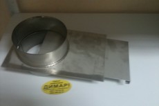 Заслонка для камина, печная