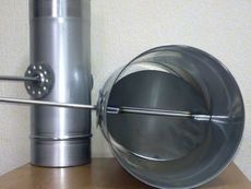 Шибер для каміна