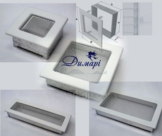 Камінна решітка для теплого повітря