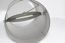 Шибер нержавіючий для каміна, печі, топки