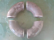 Отводы нержавеющие, сталь 12Х18Н10Т, 219х10 мм