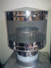 Искрогаситель дымохода нержавеющий ф150мм