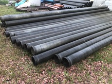 Труба оцинкована водопровідна 152*6000*3,5 ПМТП -150