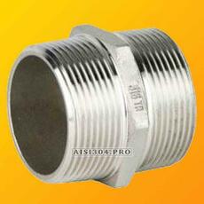 Ніпель нержавіючий Ду 15 (1/2") AISI 304 |
