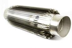 Труба радиатор камина.