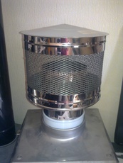 Іскрогасник димоходу нержавіючий ф150мм