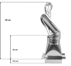 Флюгер димоходу нержавіючий