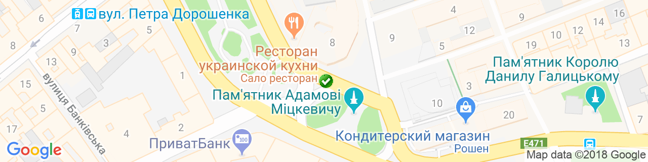 Карта объектов компании Шафото Карта объектов компании Шафото