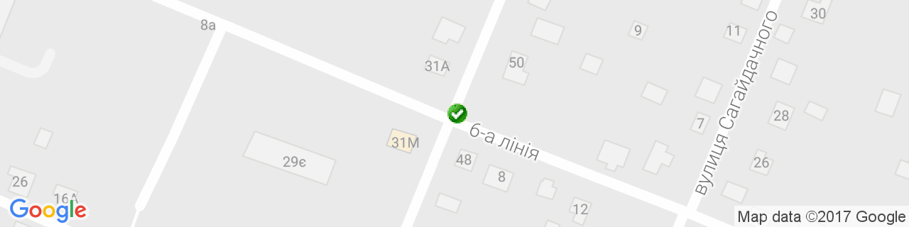 Карта объектов компании Де БЮТ