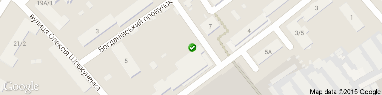 Карта объектов компании Пауэлинк-Украина