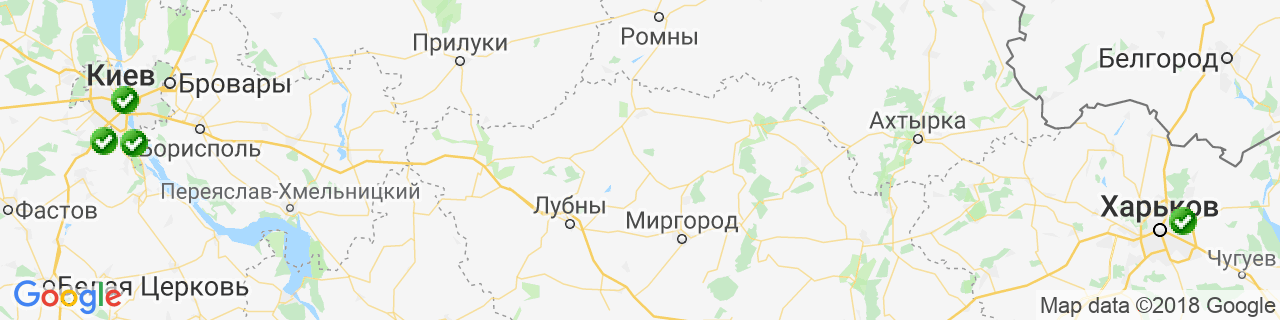 Карта объектов компании Шилд Украина Карта объектов компании Шилд Украина